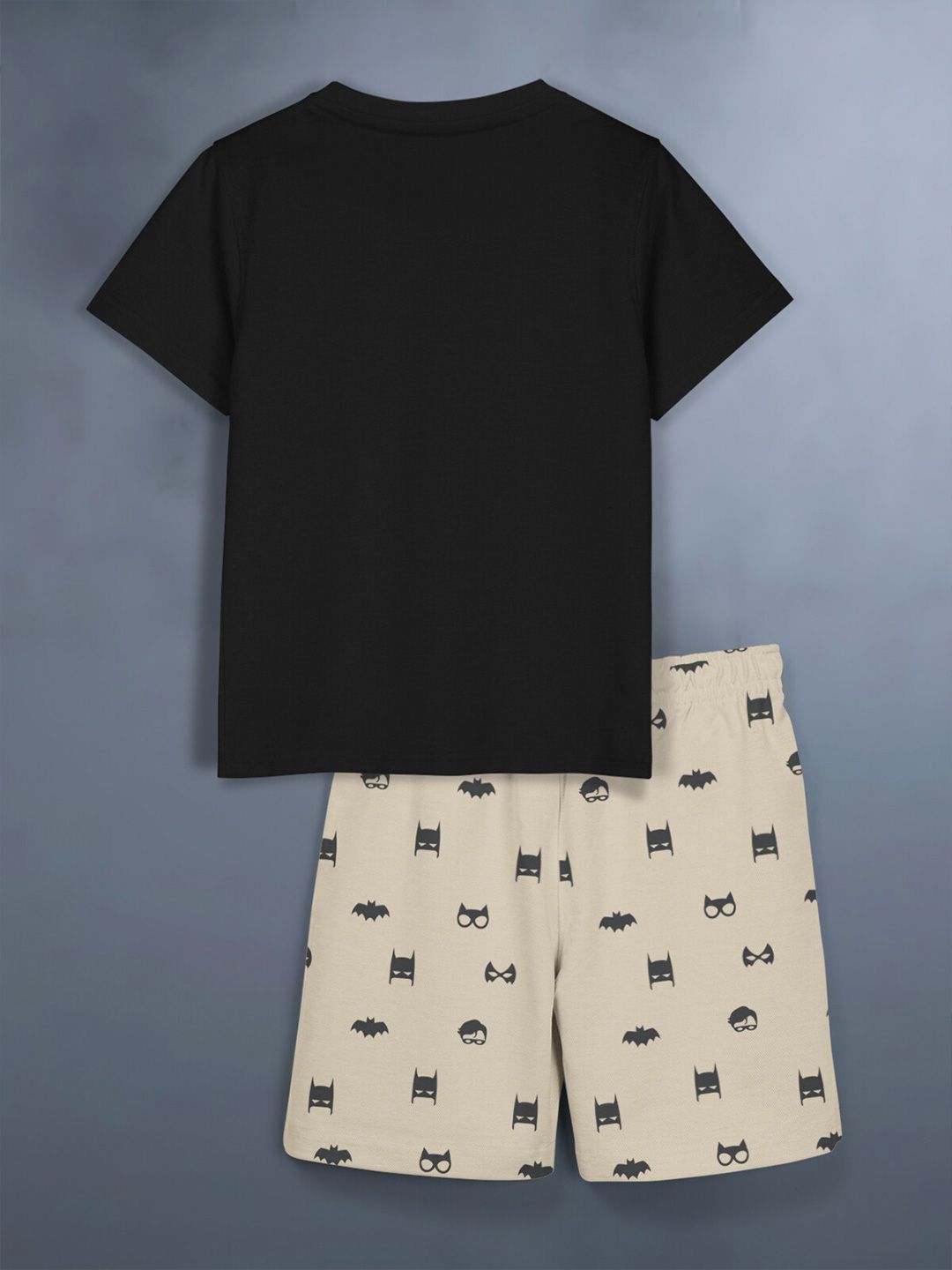 HELLCAT Boys Pack Of 2 Printed T-shirt With Shorts