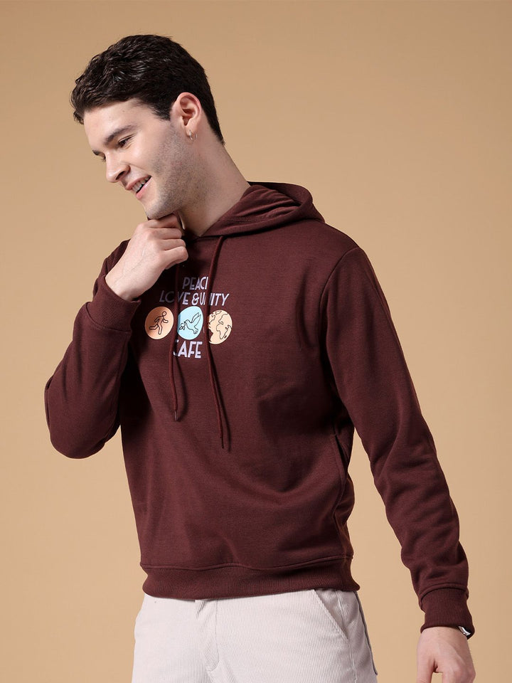 Pullover Bercetak Grafik Garasi India