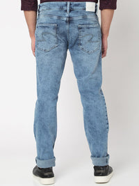 SPYKAR Men Relaxed Fit Low-Rise Heavy Fade Jeans
