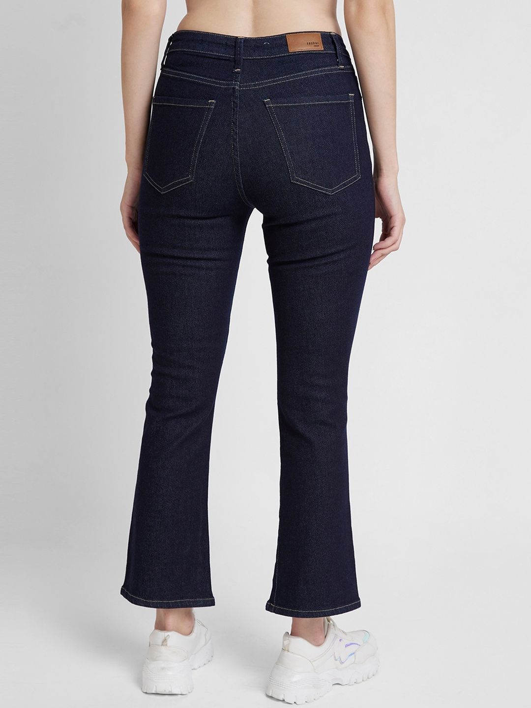 SPYKAR Women Elissa Bootcut High-Rise Clean Look Stretchable Jeans
