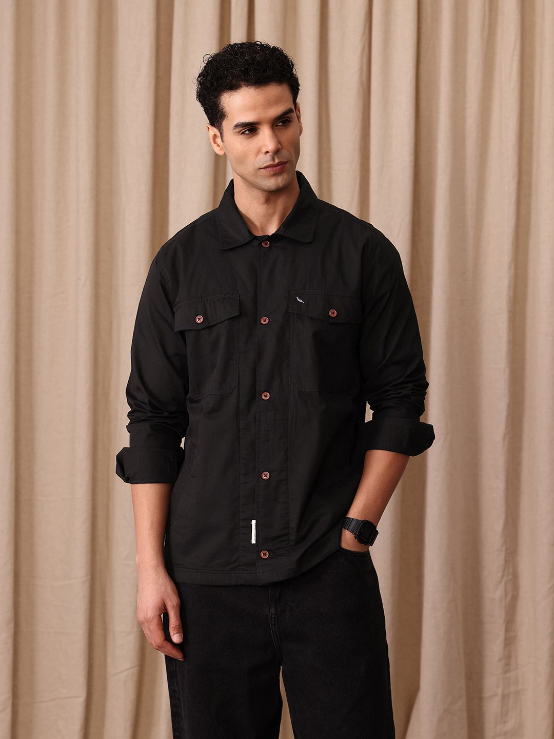 Mr Bowerbird Liberal Fit Pure Cotton Casual Shirt