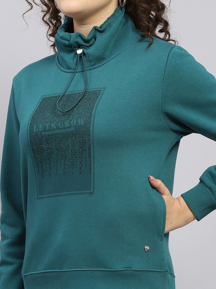 Monte Carlo Women Embellished Sweatshirt