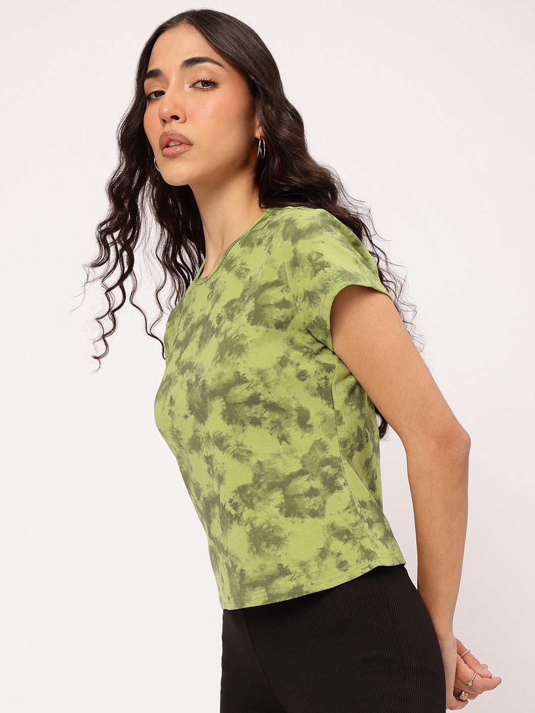 DressBerry Knit City Vibes Tie & Dye T-shirt