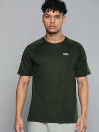 HRX By Hrithik Roshan Training Men Rapid-Dry Brand Carrier T-shirt
