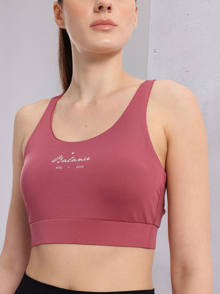 HRX by Hrithik Roshan Half Coverage Lightly Padded Yoga Bra