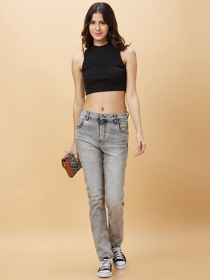 Being Human Women Slim Fit Heavy Fade Jeans
