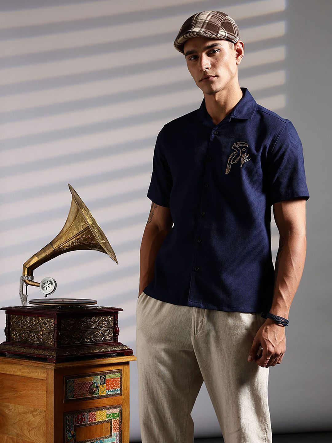 Baju Katun Kolar Cuba Eszett Golden Bird
