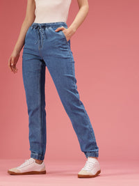 DressBerry Women Jogger High-Rise Stretchable Jeans
