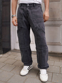 Powerlook Men Boyfriend Fit Cargo Jeans
