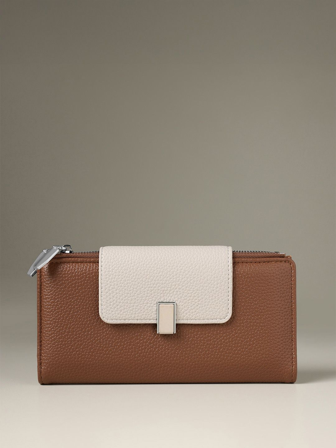 Lino Perros Avril Luxe Women Zip Detail Two Fold Wallet