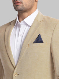 Park Avenue Self Design Single-Breasted Active Fit Casual Blazer