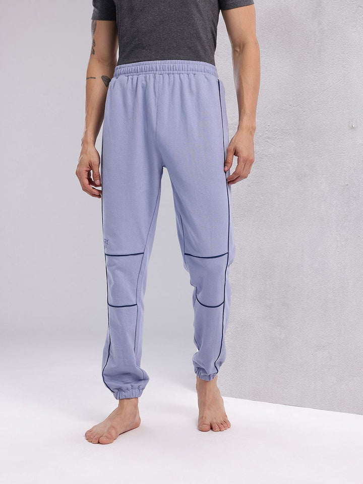 HRX by Hrithik Roshan Men Taping-Detail Yoga Joggers