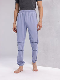 HRX by Hrithik Roshan Men Taping-Detail Yoga Joggers