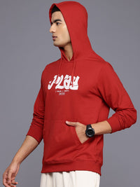 HRX by Hrithik Roshan Typography Print Hooded Sweatshirt