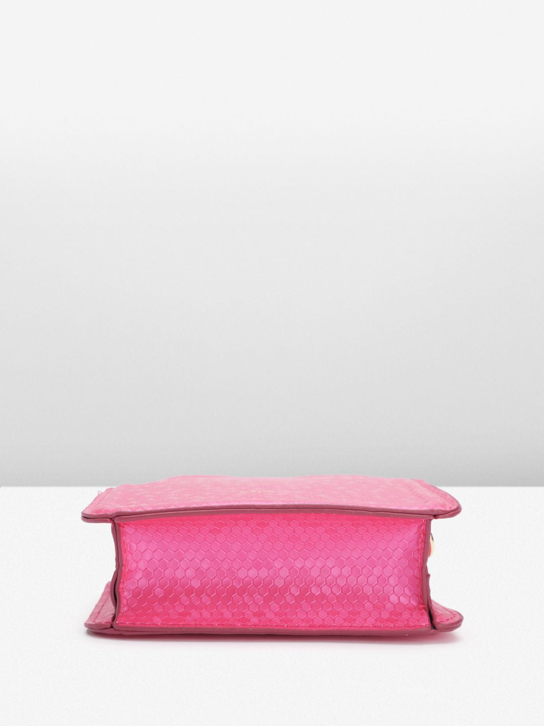 DressBerry Snake Skin Textured Structured Handheld Bag