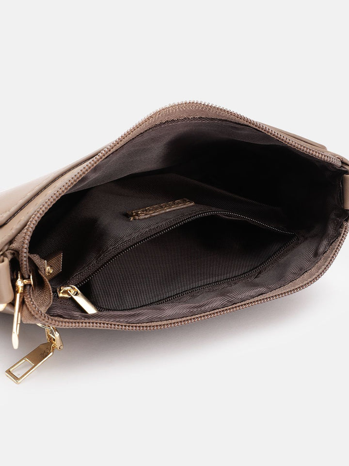 DressBerry Structured Sling Bag with Wrist Loop