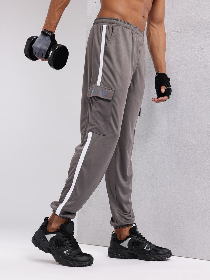 HRX by Hrithik Roshan Men Mid-Rise Rapid-Dry Training Joggers