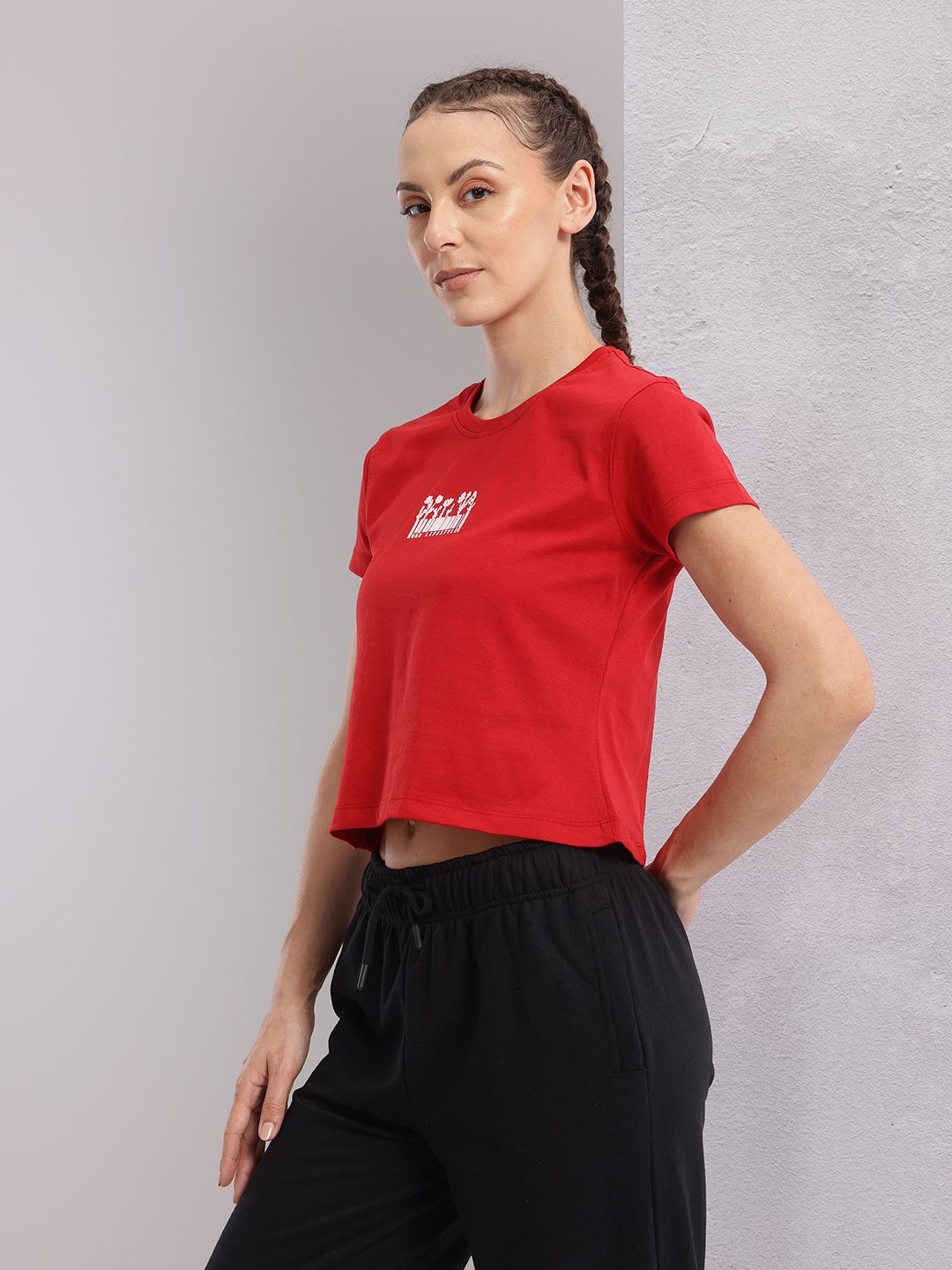 HRX by Hrithik Roshan Women Typography Printed T-shirt