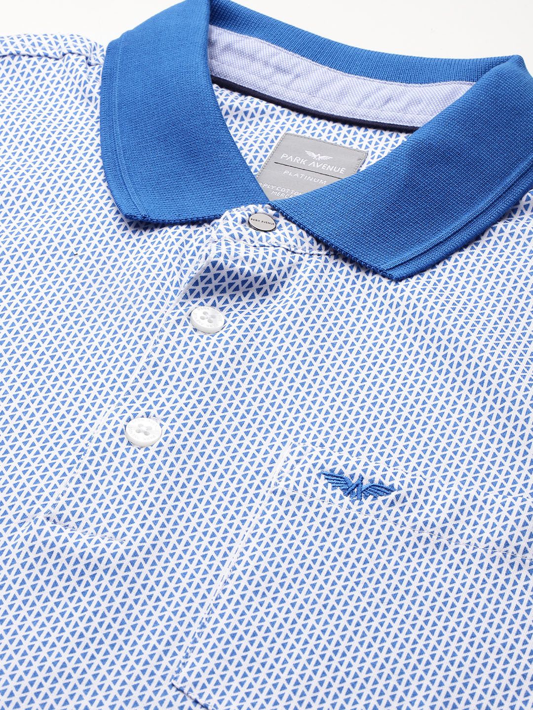 Park Avenue Geometric Printed Slim Fit T-shirt