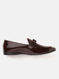 House of Pataudi Men Brown Handcrafted Loafers