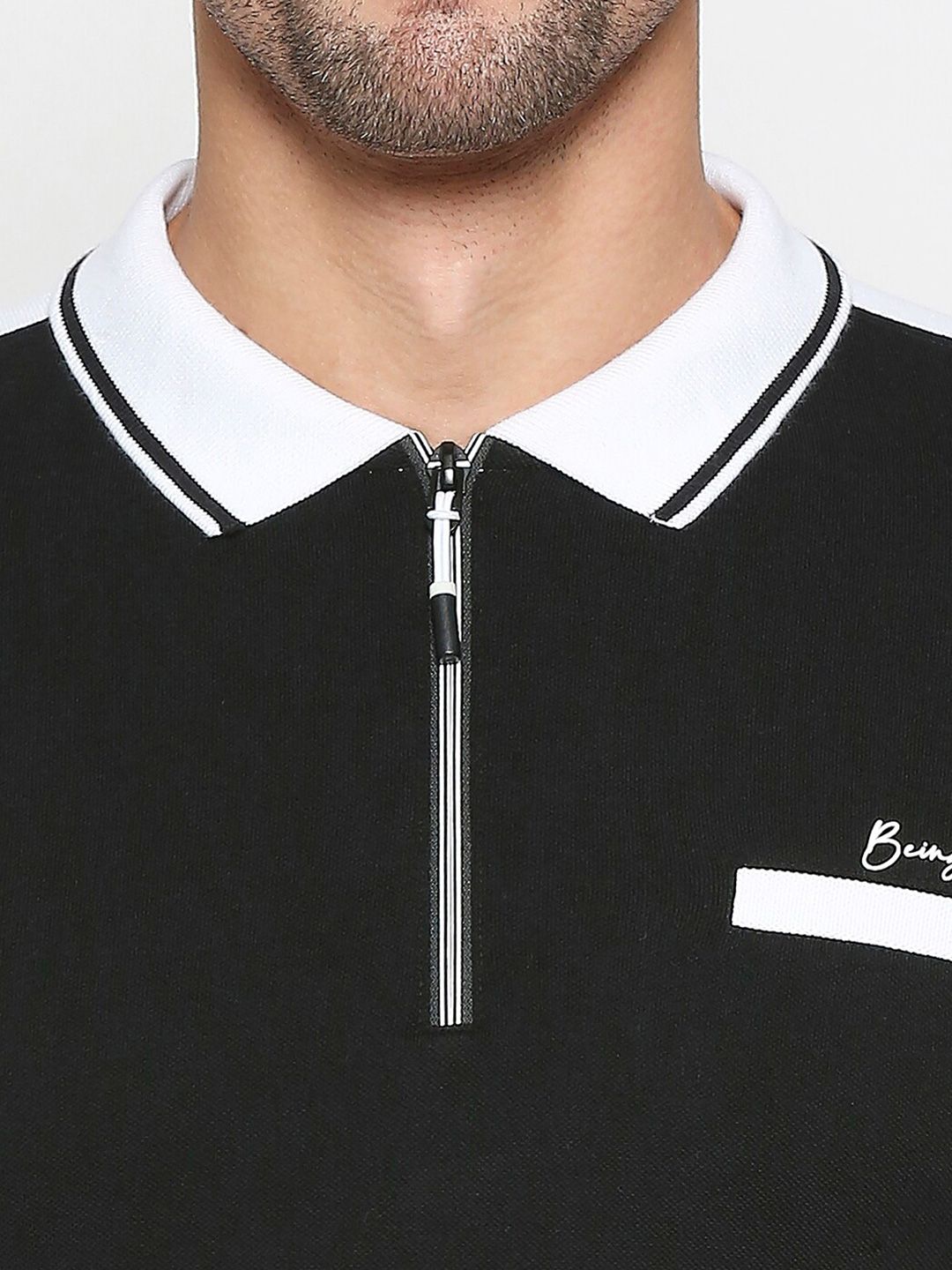 Menjadi T-Shirt Kasual Polo Manusia