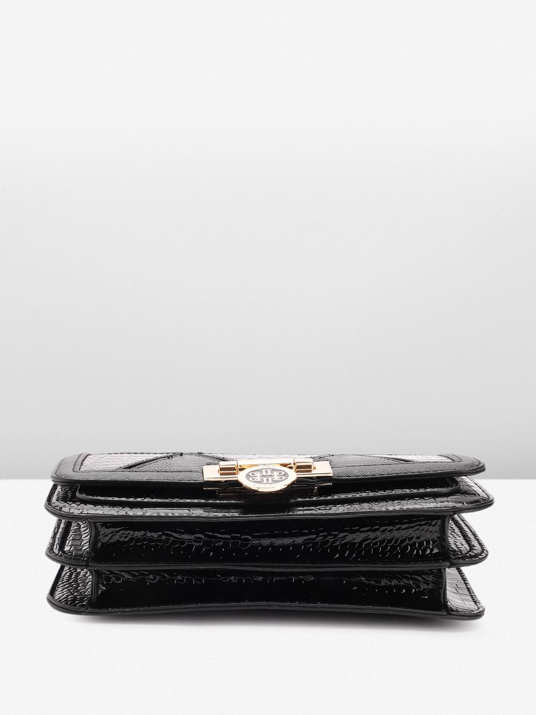Lino Perros Textured Structured Shoulder Bag