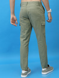 Lelaki Highlander Tapered sesuai dengan Cargo Cotton Plain Mid Rise Pepejal