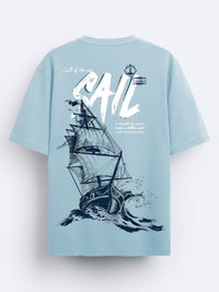 ADRO Men Printed V-Neck T-shirt