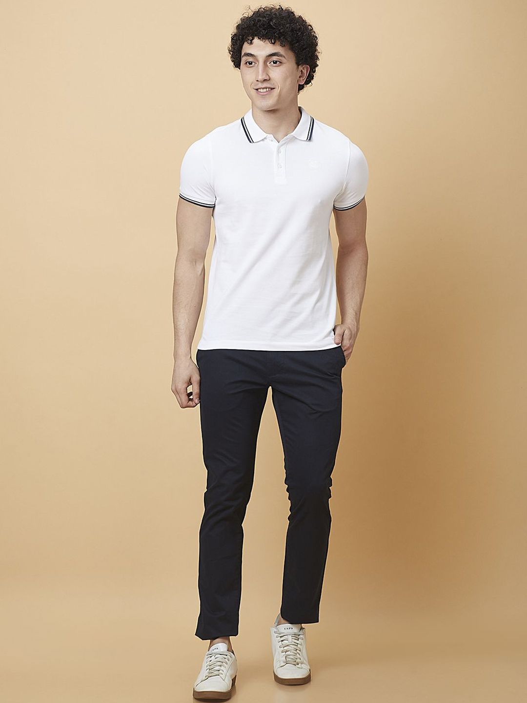Being Human Men Slim Fit Chinos Trousers