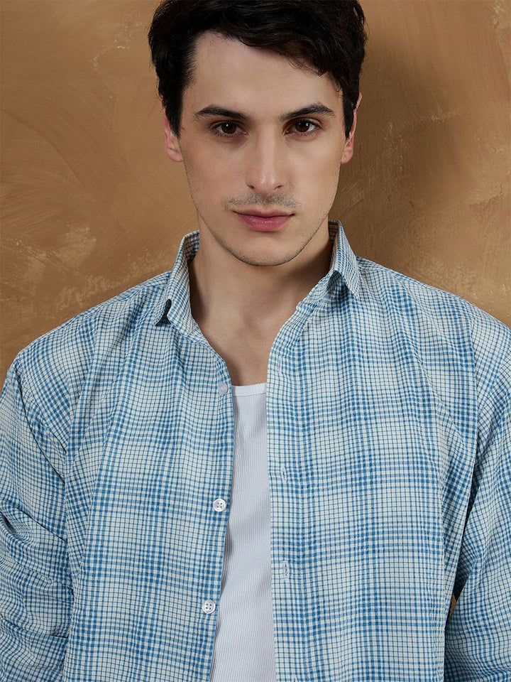 DENNISON Oversized Checks Shirt