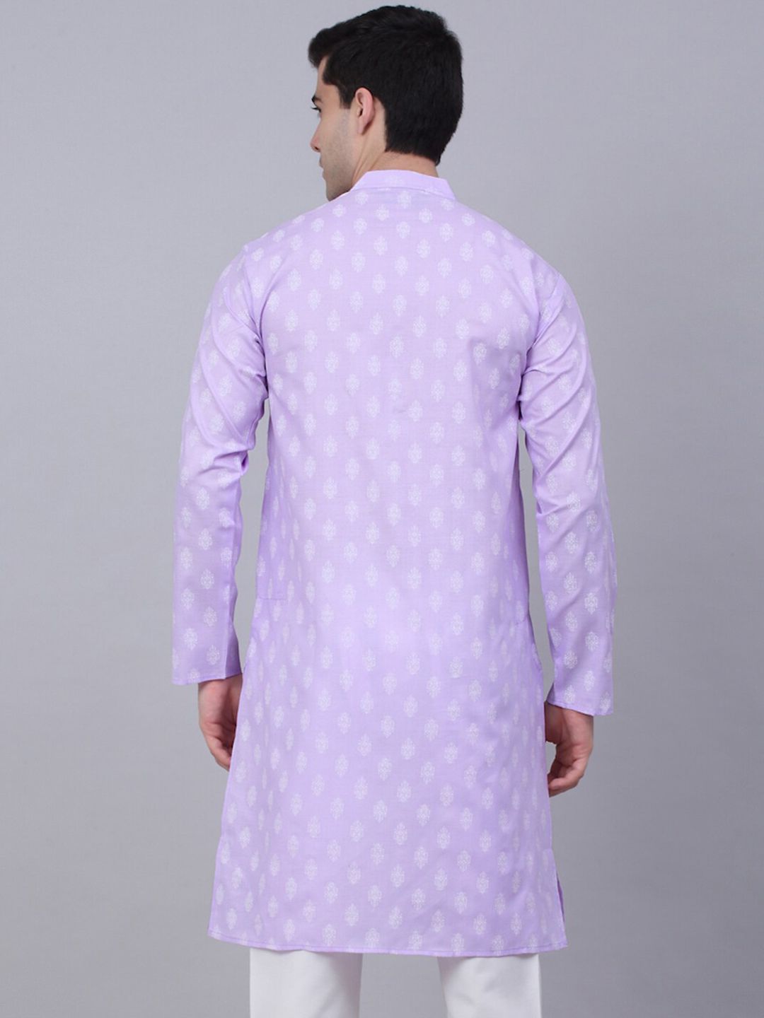 Jompers Men Ethnic Motifs Printed Cotton Kurta