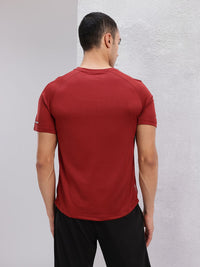 HRX by Hrithik Roshan Brand Logo Print Rapid-Dry Running T-shirt