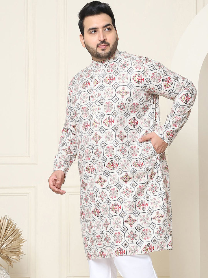SOJANYA PLUS Ethnic Motifs Printed Kurta