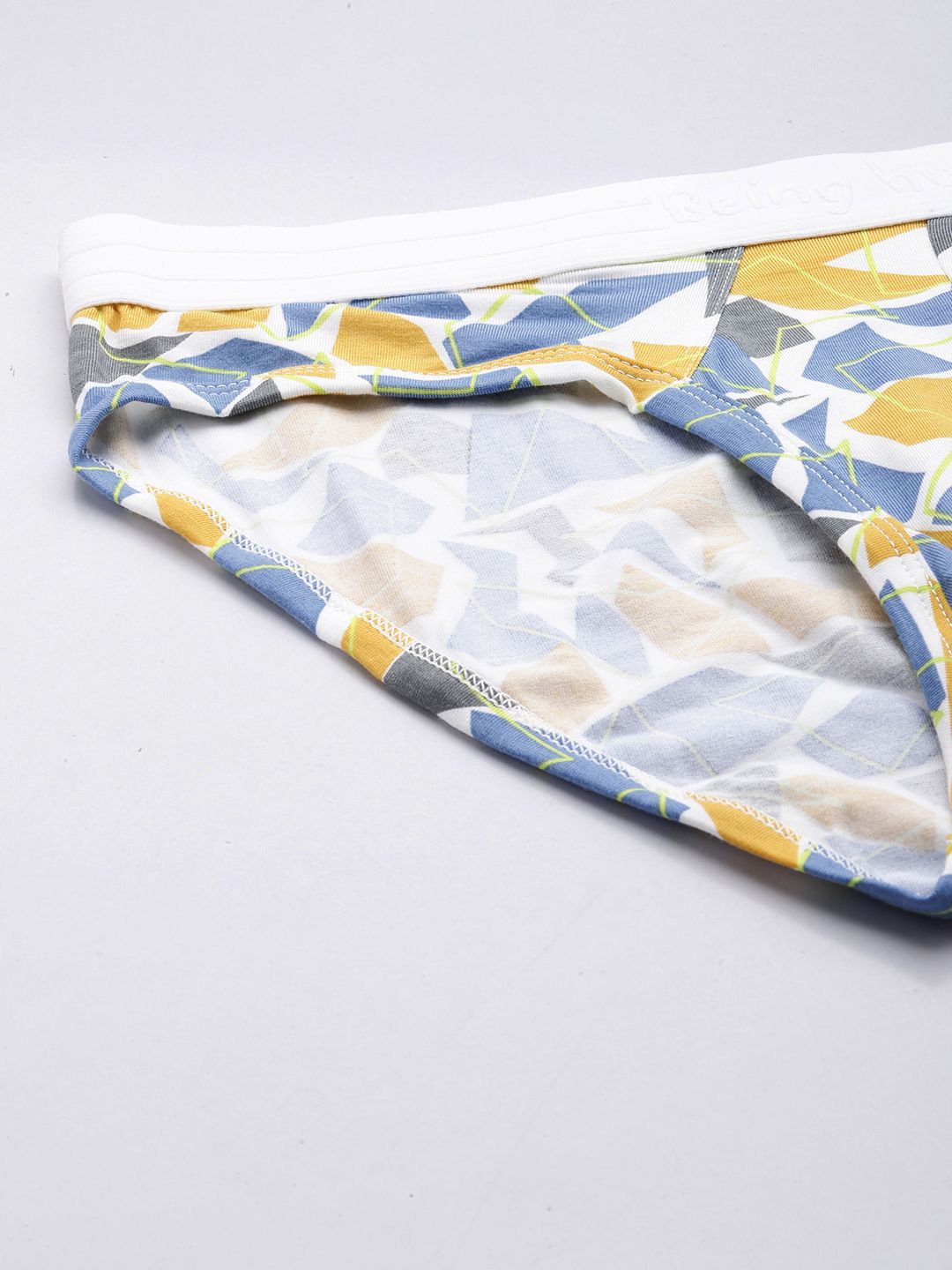 Being Human Men Printed Micro Technology Briefs BHMUB24507