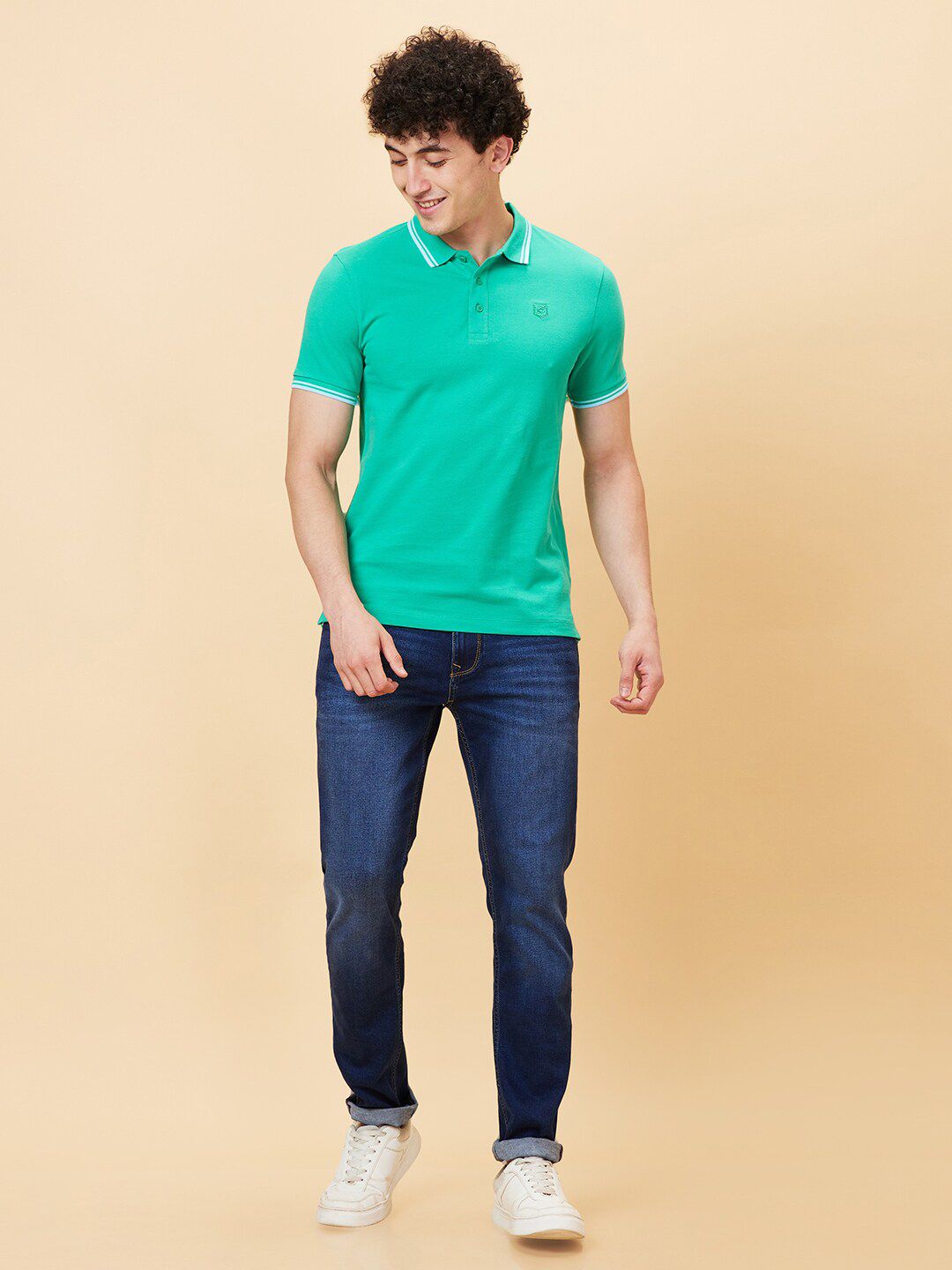 Being Human Polo Collar Short Sleeves T-shirt