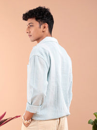 The Indian Garage Co Men Regular Fit Striped Resortwear Shirt