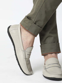 RARE RABBIT Men Cloveys Slim Fit Mid-Rise Cotton Trouser