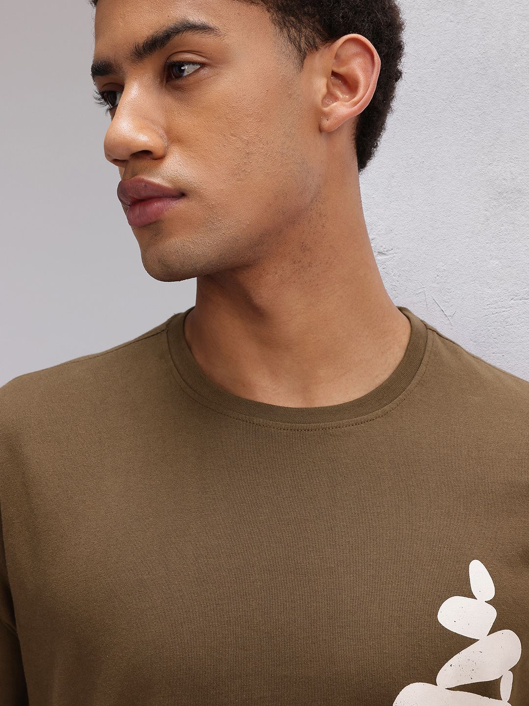 HRX by Hrithik Roshan Printed Pure Cotton Yoga T-shirt