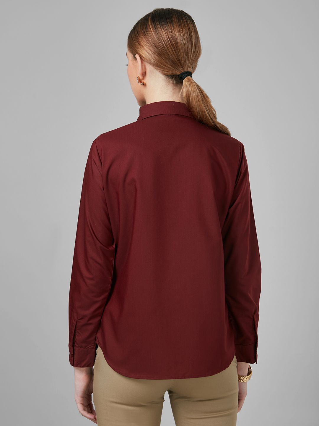 Style Quotient Women Smart Formal Shirt