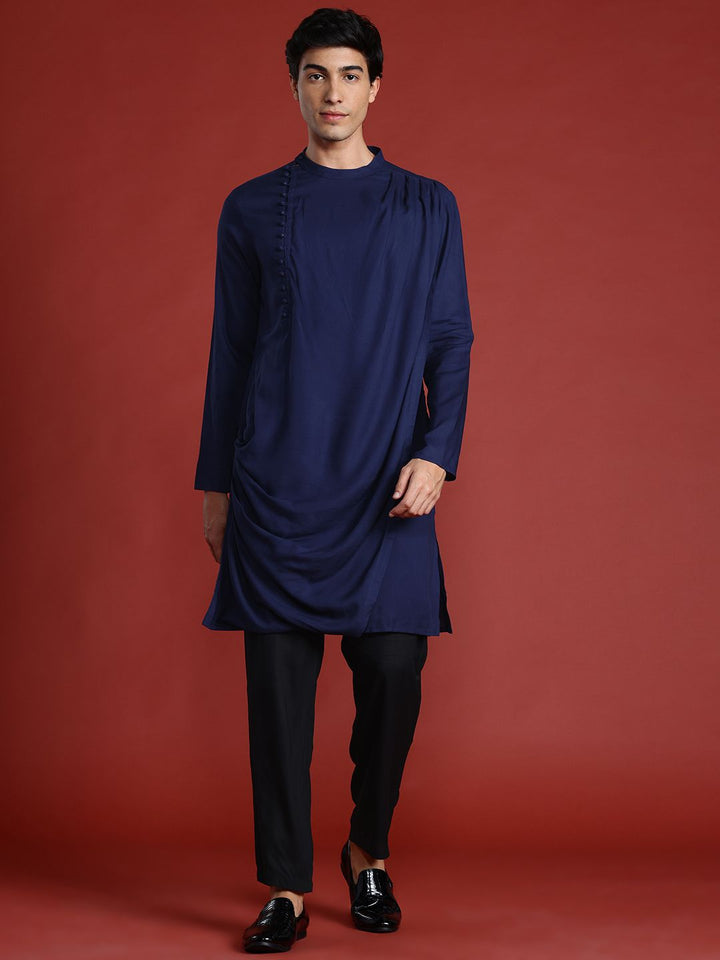 Anouk Gathered Detail Kurta Set