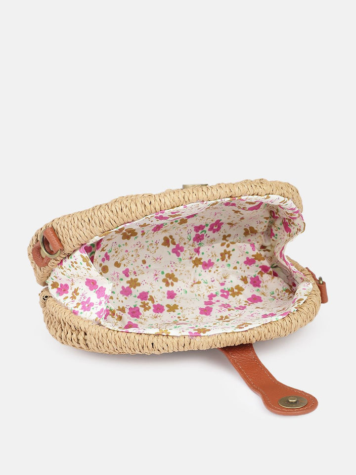 DressBerry Textured Sling Bag