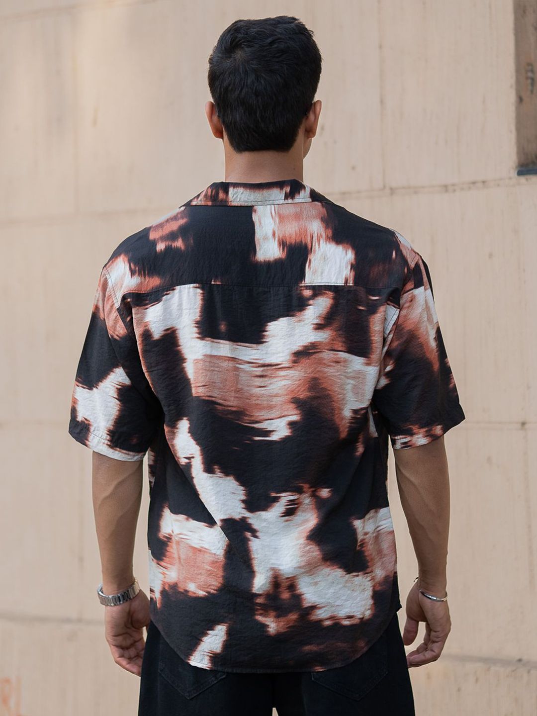 Powerlook Men Opaque Printed Casual Shirt