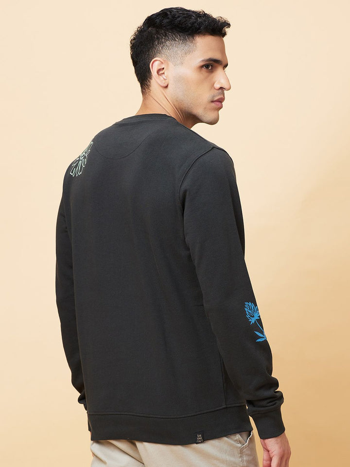 Being Human Men Printed Sweatshirt