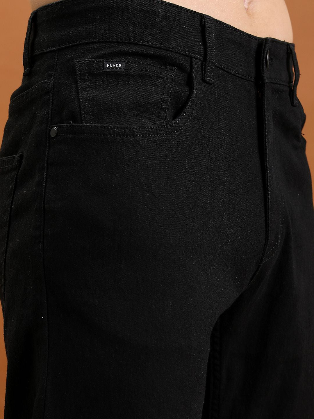 Highlander Men Straight Fit Clean Look Jeans Regangan
