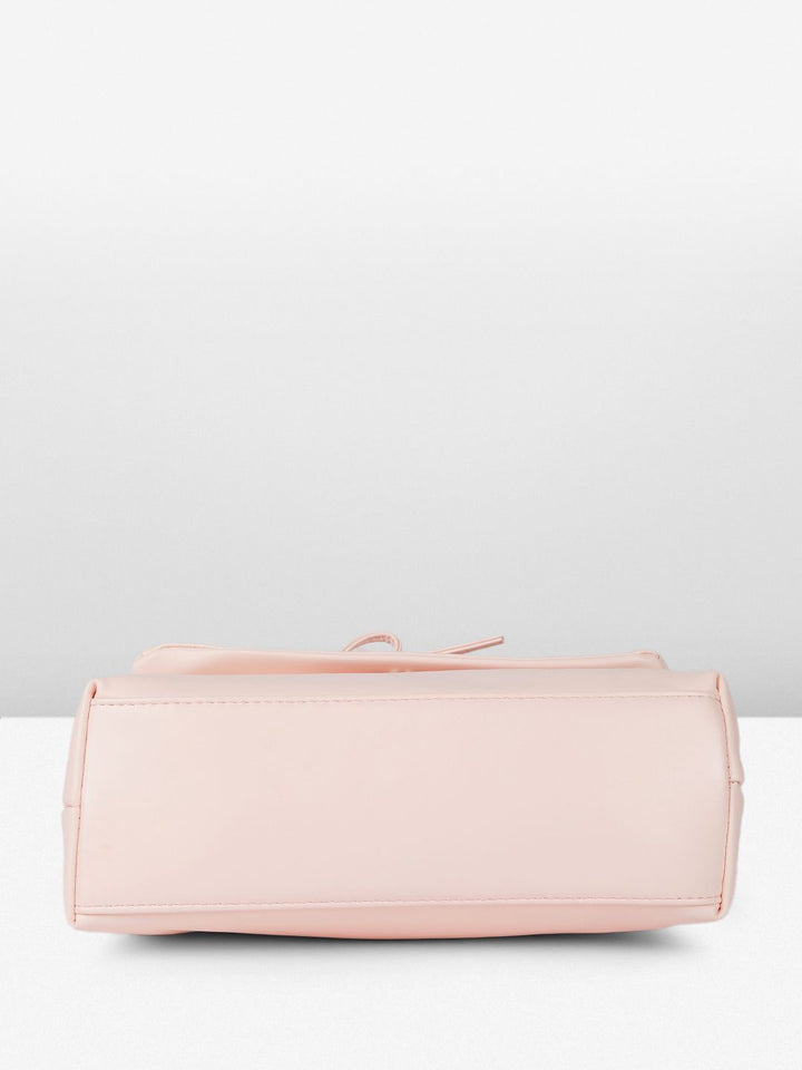 DressBerry Structured Bow Detail Shoulder Bag