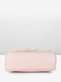 DressBerry Structured Bow Detail Shoulder Bag