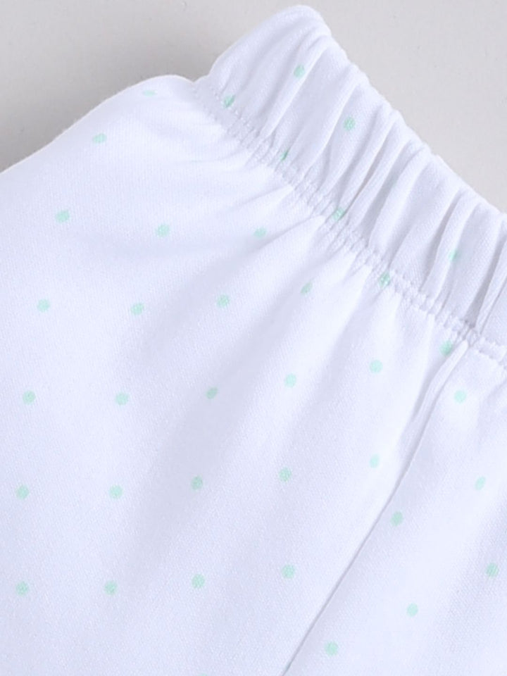 Moms Love Infant Girls Cotton A-Line Dress With Shorts