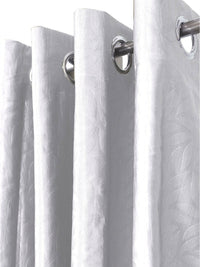 Cortina White Set of 2 Window Curtains