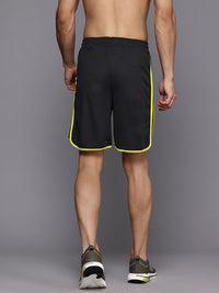HRX by Hrithik Roshan Men Striped Detail Rapid-Dry Training Shorts