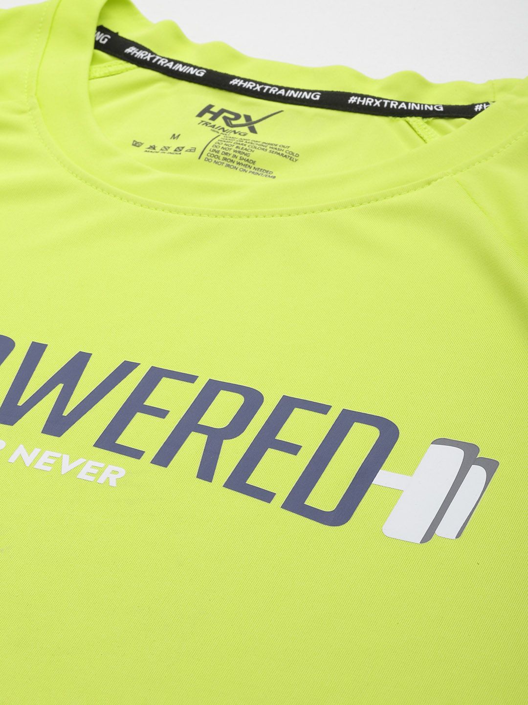 HRX by Hrithik Roshan Printed Rapid-Dry Training T-shirt